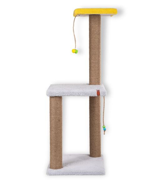 Albero per gatti Iki Katli grigio - 34x34x82 cm
