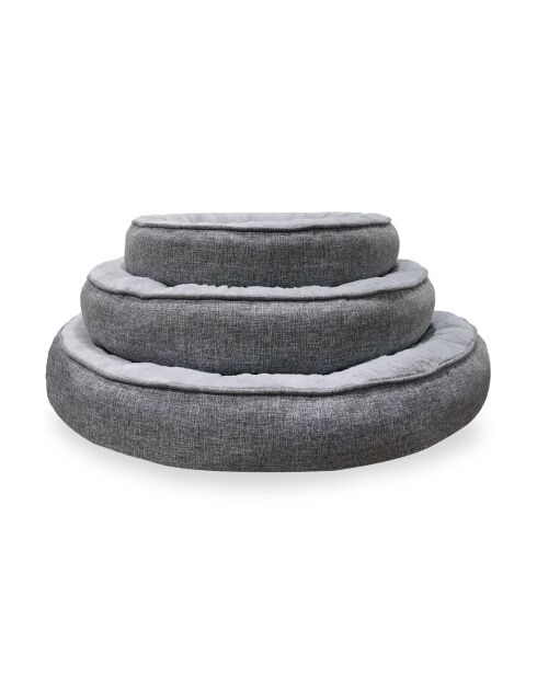 Lit pour animaux Bunny M gris - 70x70x14 cm