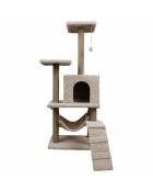 Beiges Katzenhaus Midas - 50x30x125 cm