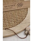 Kedi beige krabmat voor katten - 36x32x1 cm