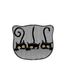 Kdkafa0127 kattenbakmat zwart - 40x50 cm