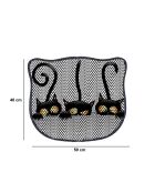 Kdkafa0127 kattenbakmat zwart - 40x50 cm