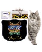 Lettiera per gatti Kdkafa0222 nera - 40x50 cm