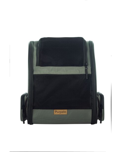 Sac de transport pour chat Pugola noir - 43x23x38 cm