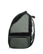 Bolsa de transporte para gatos Pugola negra - 43x23x38 cm