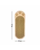 Griffoir pour chat Albero Patili beige - 19x1,8x51 cm