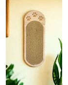 Griffoir pour chat Albero Patili beige - 19x1,8x51 cm