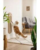 Griffoir pour chat Albero Patili beige - 19x1,8x51 cm