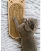 Griffoir pour chat Albero Patili beige - 19x1,8x51 cm