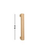 Tiragraffi per gatti Malta 50 beige - H.53 cm