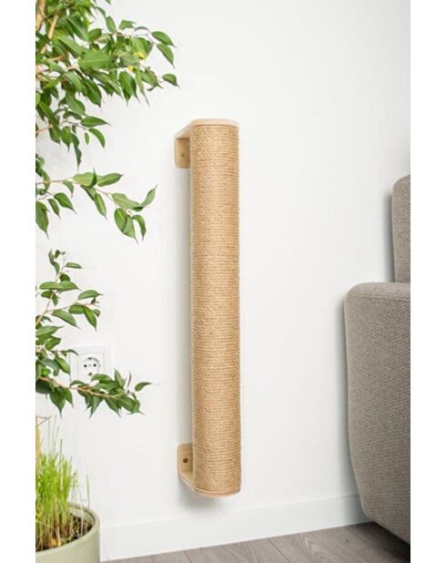 Tiragraffi per gatti Malta 50 beige - H.53 cm