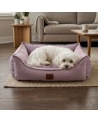 Vanilla XL paars huisdierenbed - 75x95x22 cm
