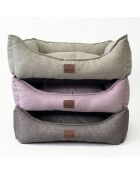 Vanilla XL paars huisdierenbed - 75x95x22 cm