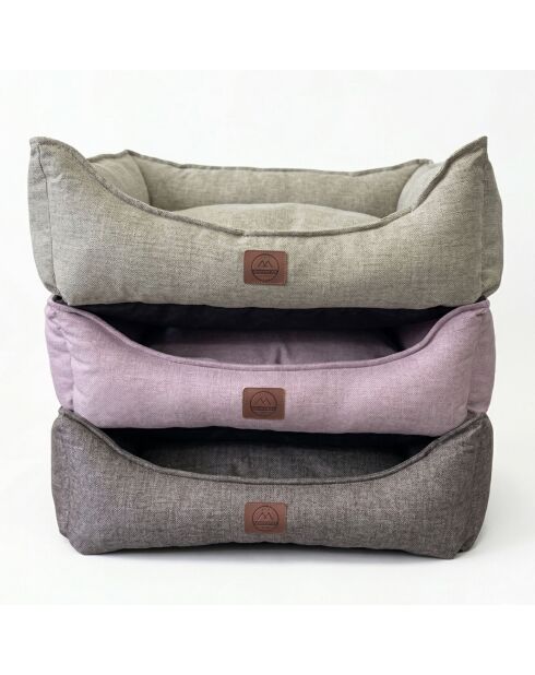 Vanilla XL paars huisdierenbed - 75x95x22 cm