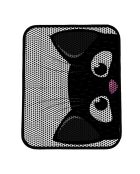 Tapis de litière pour chat Nrszn0146 noir - 45x60 cm