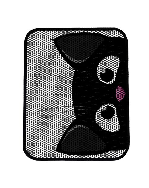 Nrszn0146 kattenbakmat zwart - 45x60 cm