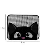 Tapis de litière pour chat Nrszn0146 noir - 45x60 cm