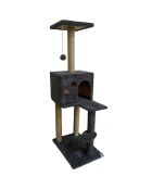 Casetta per gatti Orion antracite - 50x35x115 cm