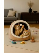 Cuccia per gatti Alaska STD latte - 40x35x35 cm