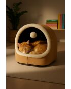 Cuccia per gatti Alaska STD latte - 40x35x35 cm