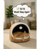 Cuccia per gatti Alaska STD latte - 40x35x35 cm