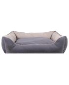 Cuccia per animali Lucy Dog & Cat L grigia - 75x95x22 cm