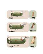 Cuccia per animali Lucy Dog & Cat L grigia - 75x95x22 cm
