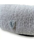 Teddy Donut L grijs huisdierenbed - 85x85x16 cm