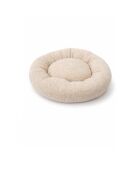 Letto per animali Teddy Donut S crema - 52x52x12 cm
