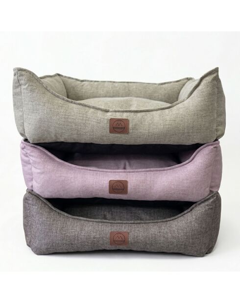 Hundebett Vanilla XL, grau, 75 x 95 x 22 cm