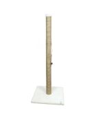 Tiragraffi Aero beige per gatti - 37,5x37,5x102 cm