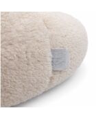 Teddy Donut M crèmekleurig huisdierenbed - 70x70x14 cm