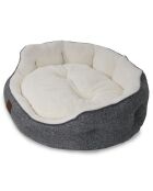 Lit pour animaux Coco M gris - 54x62x18 cm
