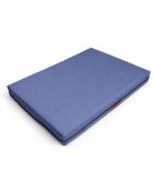 Pure Comfort Hundebett blau - 90x110x11 cm