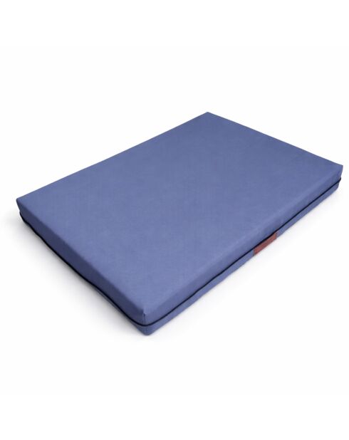 Pure Comfort huisdierenbed blauw - 90x110x11 cm