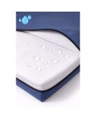 Pure Comfort Hundebett blau - 90x110x11 cm
