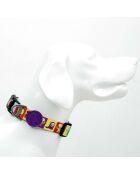 Alliens XS veelkleurige hondenhalsband
