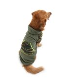 Felpa con cappuccio per cani Askersweat 7XL kaki