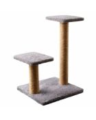 Albero per gatti Luzi grigio - 35x28x44 cm