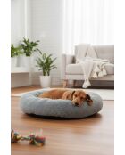 Pugalo L grijs huisdierenbed - 65x65x15 cm
