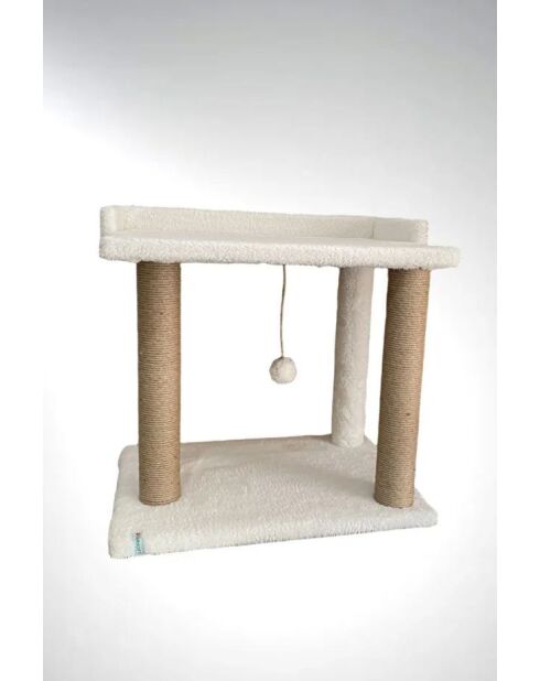 Cuccia per gatti Liza bianca - 50x48x35 cm