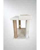 Cuccia per gatti Liza bianca - 50x48x35 cm