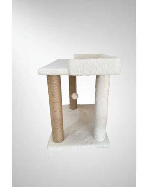 Cuccia per gatti Liza bianca - 50x48x35 cm