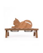 Dubbele dierenbakken Apvm13 bruin