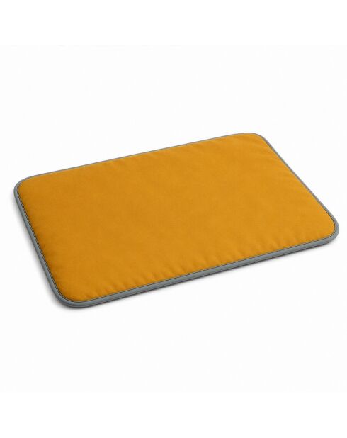 Lit pour animaux Thermo Mat jaune - 60x80x3 cm