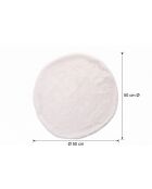 Coperta bianca per gatti - 50x50 cm