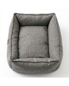 Vanilla L grijs huisdierenbed - 55x75x20 cm