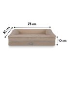 Felix Dog L crèmekleurig huisdierenbed - 75x55x18 cm