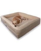 Felix Dog L crèmekleurig huisdierenbed - 75x55x18 cm