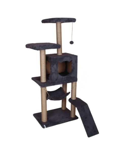 Pandora kattenhuis antraciet - 50x35x125 cm